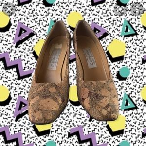 80’s Vintage Lord & Taylor Cork Heels